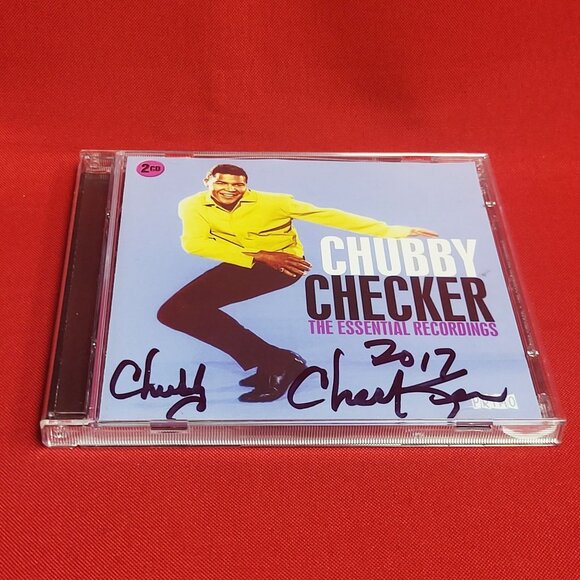 Chubby Checker The Essential Recordings 2 Disc CD 2015 Signed - Picture 3 of 9